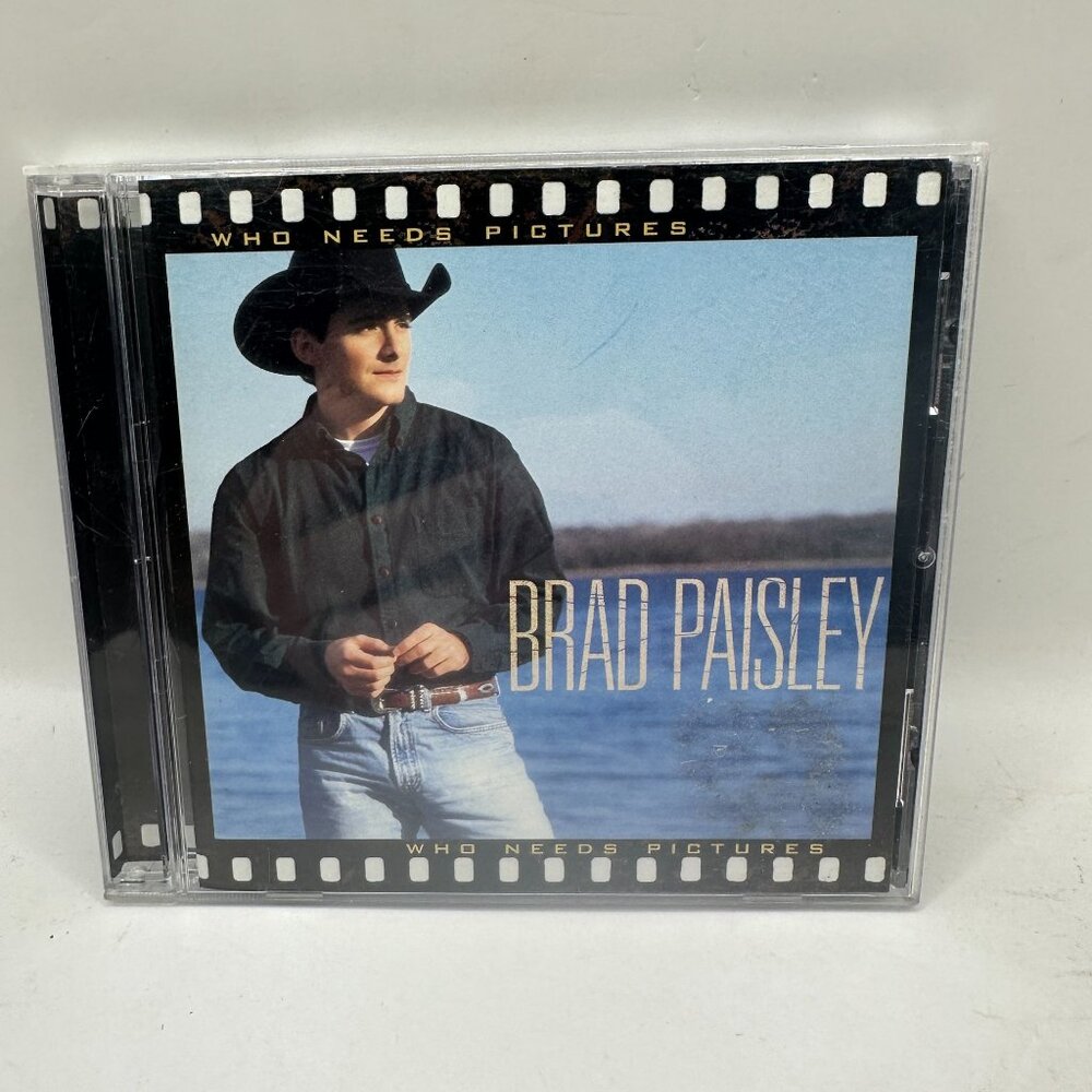 Brad Paisley Who Needs Pictures - 1999 USA CD Album 07822-18871-2